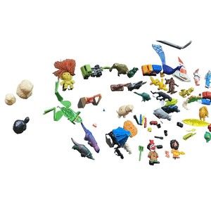 Vintage 1980s 90s Snap Lock Toys Puzzle Kinder Surprise Egg LOT Pieces figures